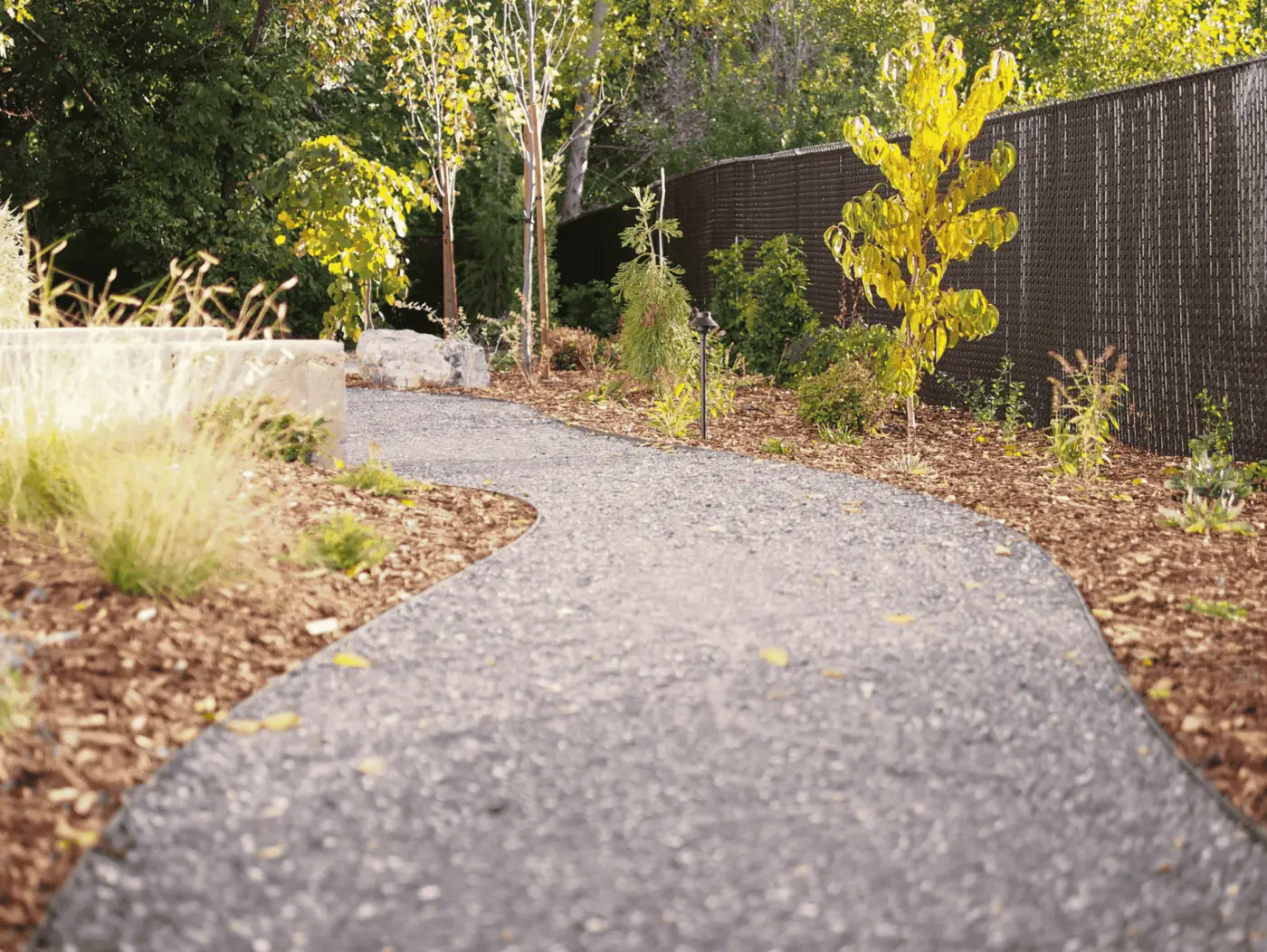 Paver pathways and patios project by Felter Landscape in Weber County, Utah
