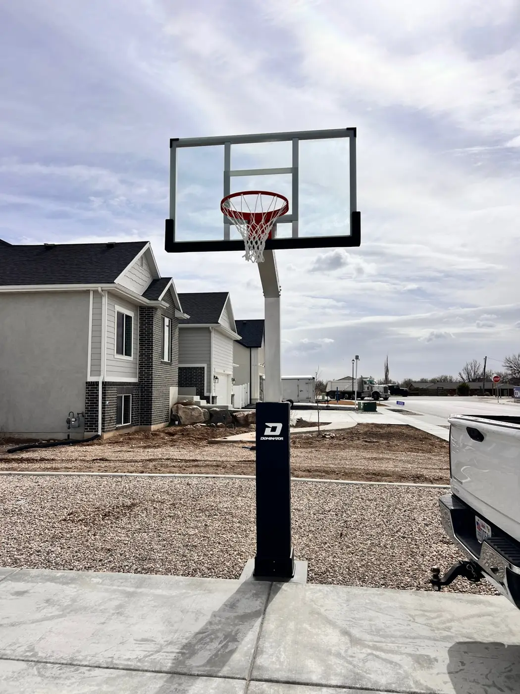 Sports courts project by Felter Landscape in Weber County, Utah