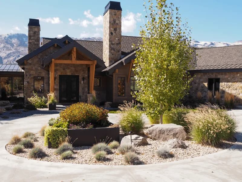 Landscape design and build in Marriott-Slaterville, Utah