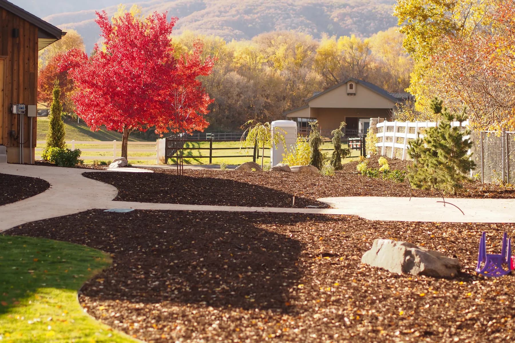 Jack's Homestead landscape project by Felter Landscape in Northern Utah